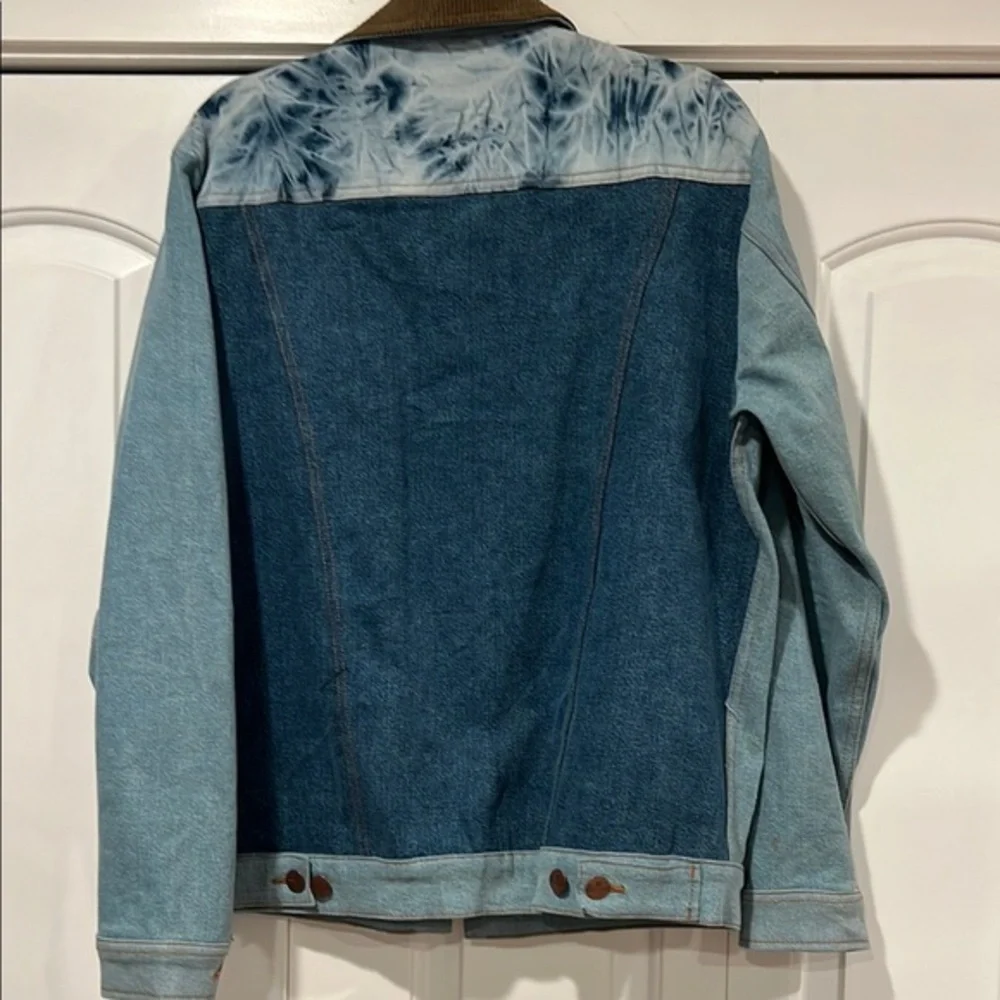 Wrangler X billabong men’s large Blue Denim Jacket‎